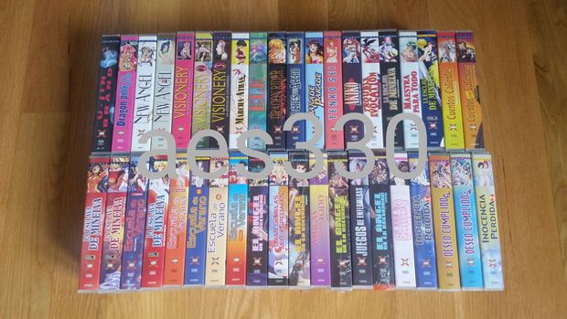 Colección VHS animex Pal España