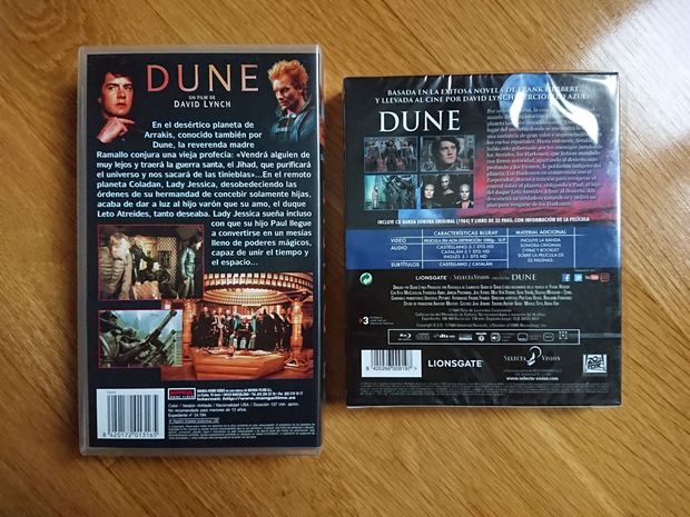 Dune Blu-ray selecta visión + VHS manga films 2/2