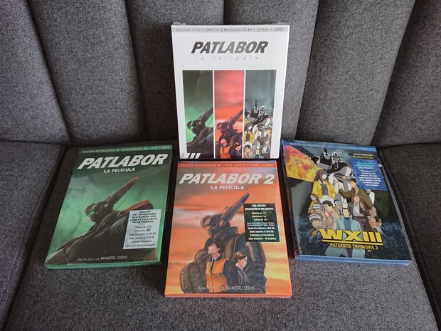 Patlabor Colección Completa en Bluray