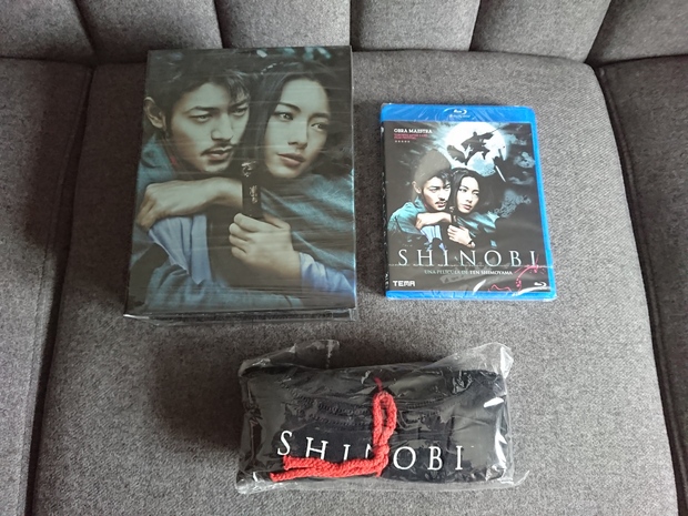 Blu-ray DVD Shinobi Premium Japan 