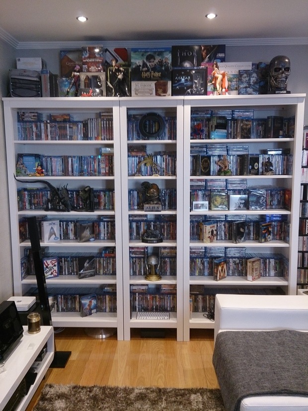 Colección Blu-ray & Blu-ray 3D ordenada alfabéticamente