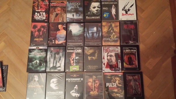 coleccion terror en dvd