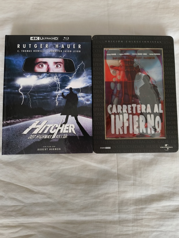 Carretera al infierno Mediabook alemán.