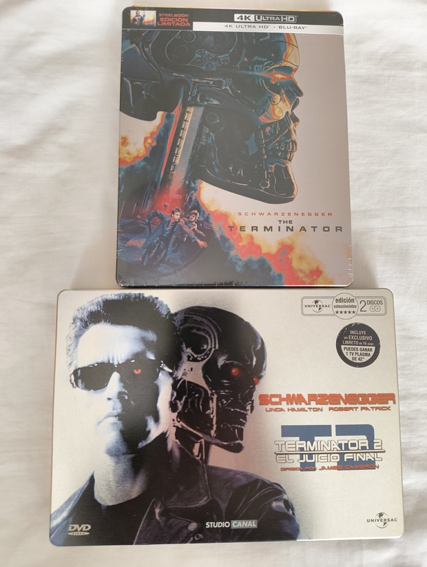 Motivo por el que compre el steelbook de Terminator.