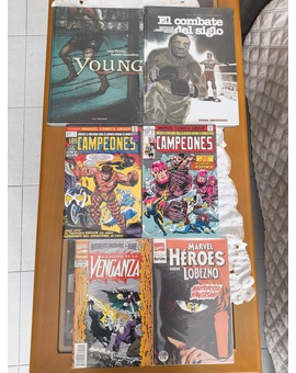 Compras atrasadas de cómics.