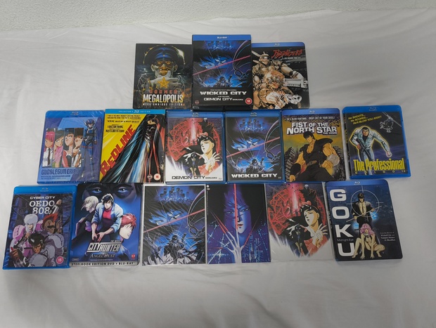 Mi colección de Anime de importación. 2ª parte.
