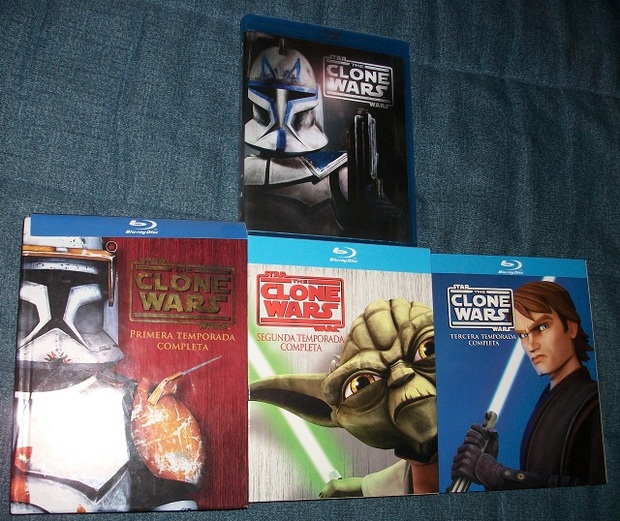 Star Wars The Clone Wars - Pelicula y Temp. 1 a 3