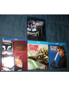 Star Wars The Clone Wars - Pelicula y Temp. 1 a 3