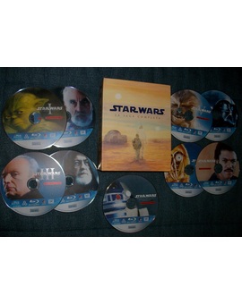 Star Wars Saga Completa Discos