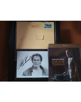 Clint Eastwood autografo de 1988