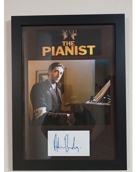 El Pianista autografiado. ¡Feliz año nuevo a todos!