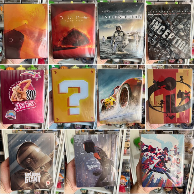 Mis primeras steelbook :)