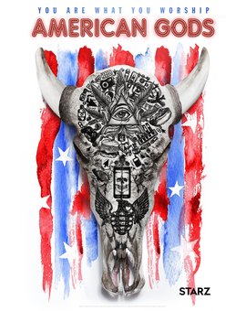 Poster de 'American Gods' de Neil Gaiman