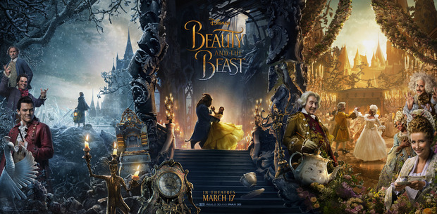 Banner de 'La Bella y la Bestia' de Disney