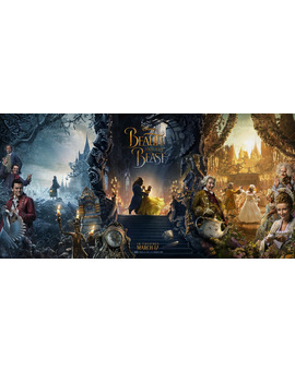 Banner de 'La Bella y la Bestia' de Disney