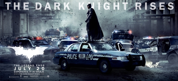 Nuevo Poster de Batman en 'The Dark Knight Rises'.