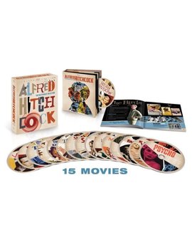 Imagen detallada del pack 'Alfred Hitchcock: The Masterpiece Collection'.