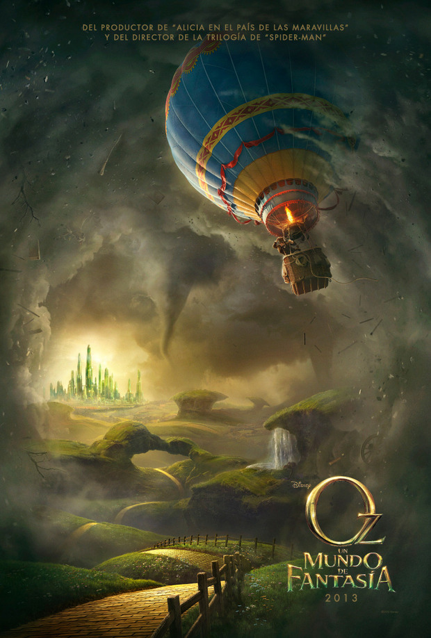 Mañana sale el tráiler de 'Oz, the Great and Powerful'. + Vídeo con entrevistas e imágenes del rodaje.