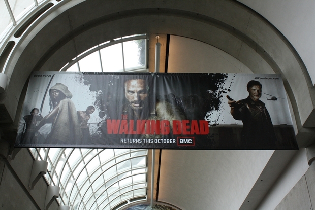 Póster de 'The Walking Dead' en la Comic-Con.