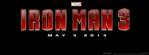 Logo de 'Iron Man 3' en la Comic-Con.