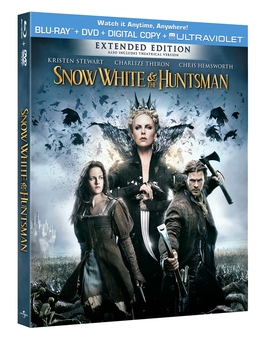 Portada de 'Snow White and the Huntsman - Extended Edition' para USA.