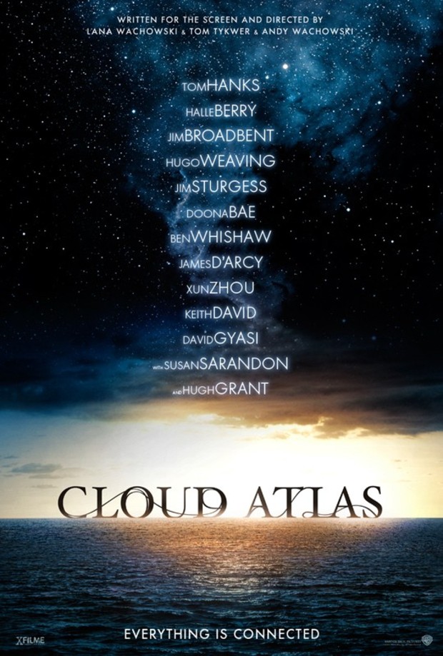 Póster de 'Cloud Atlas' de Tom Tykwer, Andy Wachowski y Lana Wachowski.