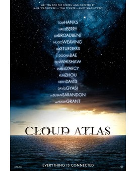 Póster de 'Cloud Atlas' de Tom Tykwer, Andy Wachowski y Lana Wachowski.