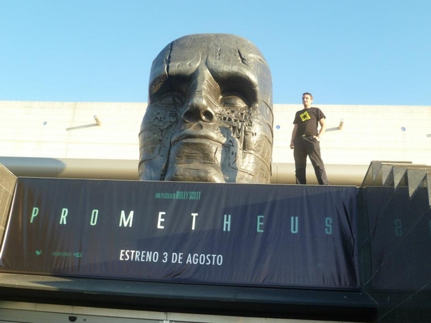 Foto de la premiere de 'Prometheus' en España.