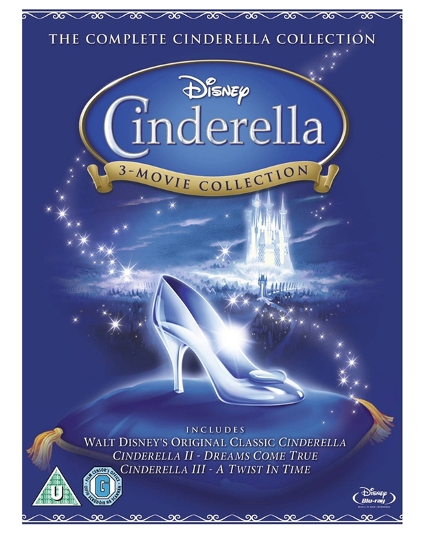 Unboxing de 'Disney Cinderella Diamond Edition 3-Movie Collection Trilogy'.