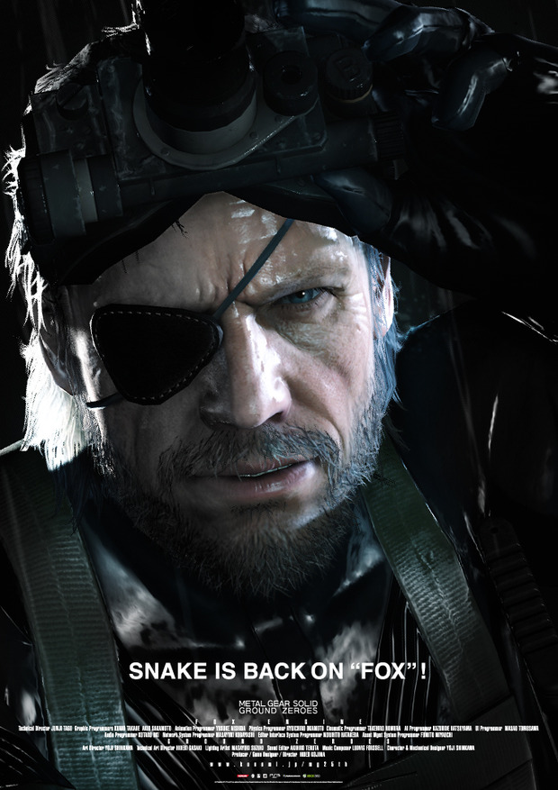 Primer Tráiler de 'Metal Gear Solid: Ground Zeroes' para PlayStation 3 y Xbox 360.