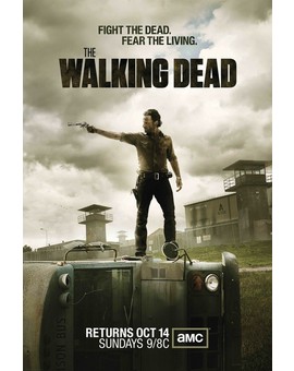 Nuevo Póster de la tercera temporada de 'The Walking Dead'.