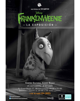 'Frankenweenie: La Exposición' ahora en Madrid.