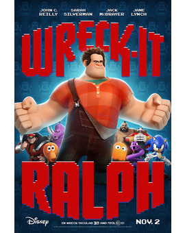 Nuevo Tráiler de '¡Rompe Ralph!' de Disney.