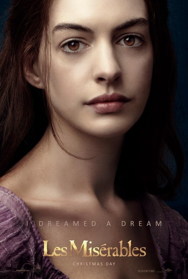 Nuevo póster de 'Los Miserables' con Anne Hathaway.