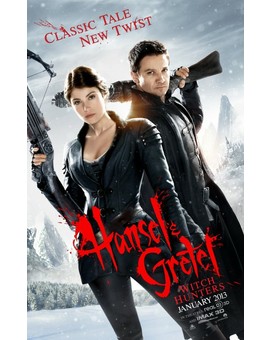 Nuevo póster y tráiler de 'Hansel and Gretel: Witch Hunters'.