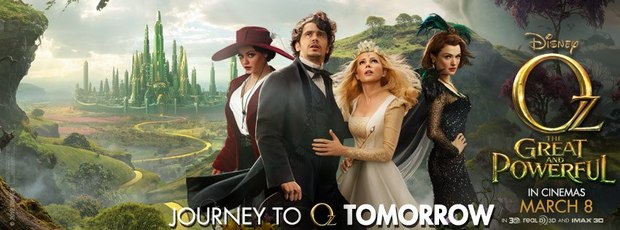 Nuevo banner de 'Oz: Un Mundo de Fantasía', y mañana el nuevo tráiler.