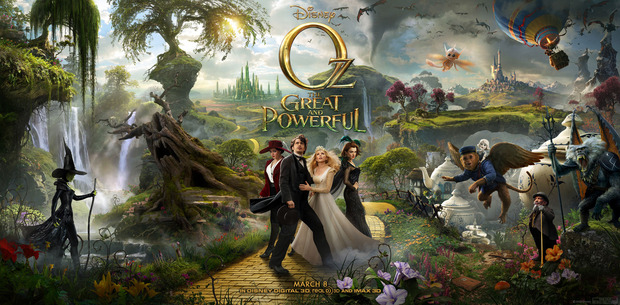 El Póster Completo de 'Oz: The Great and Powerful' de Disney.