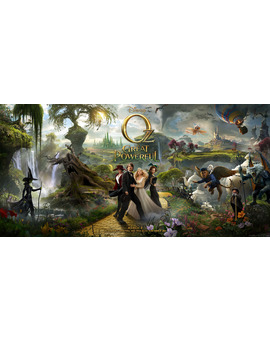 El Póster Completo de 'Oz: The Great and Powerful' de Disney.