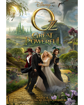 Tráiler Oficial en castellano de 'Oz: Un Mundo de Fantasía'.