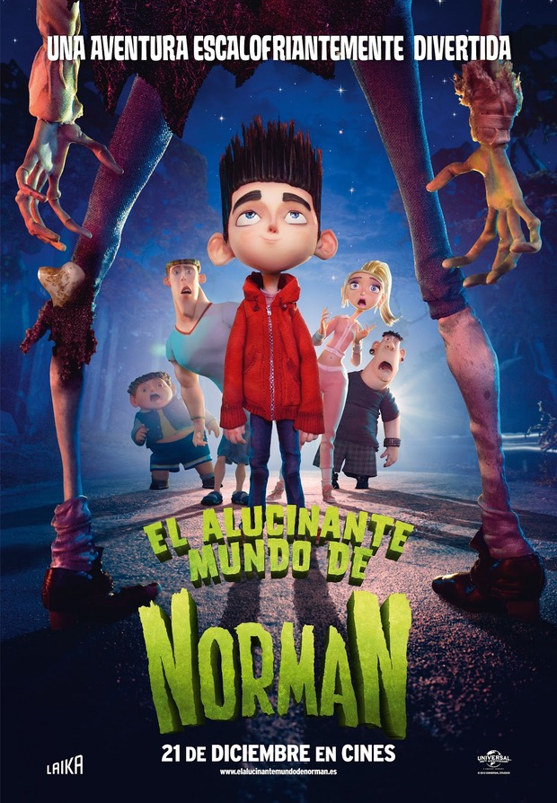 Hoy es el estreno de 'El alucinante mundo de Norman' ('ParaNorman'), nueva cinta animada de la productora Laika.