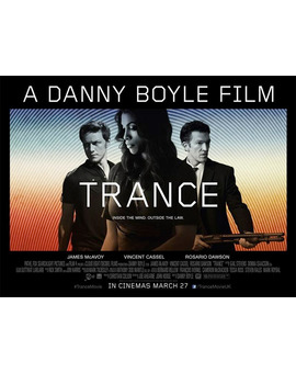 Red Band Trailer de 'Trance', lo nuevo de Danny Boyle.