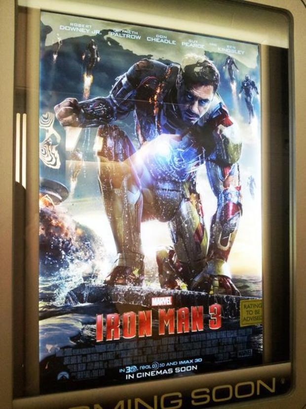Nuevo póster de 'Iron Man 3' en los cines.