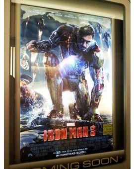 Nuevo póster de 'Iron Man 3' en los cines.