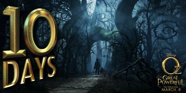 Menos de 10 días para 'Oz: The Great and Powerful'. + Nuevo Spot!