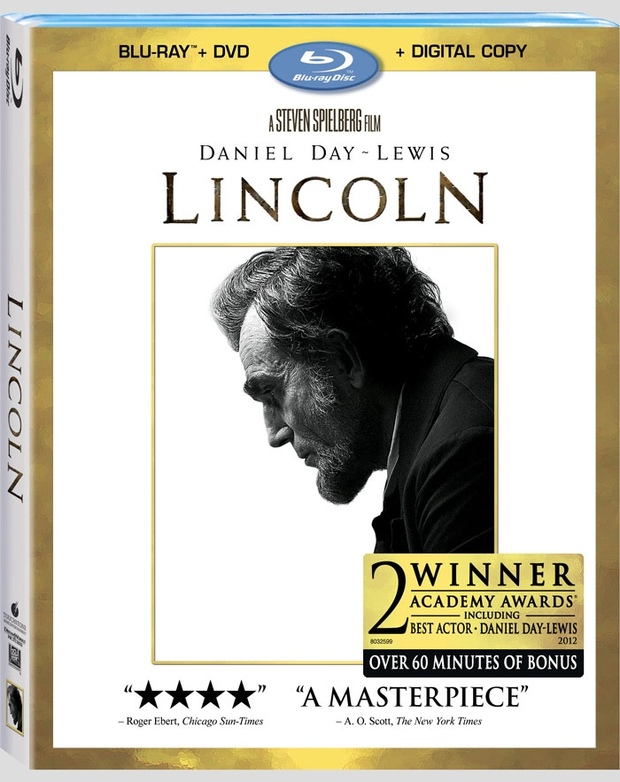Portada USA de 'Lincoln' de Steven Spielberg.