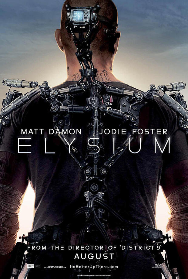 Primer póster de 'Elysium', y mañana el tráiler.