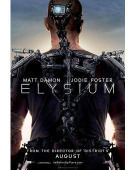 Primer póster de 'Elysium', y mañana el tráiler.