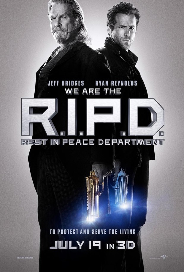 Primer tráiler de 'R.I.P.D.' con Jeff Bridges y Ryan Reynolds.