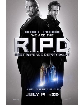 Primer tráiler de 'R.I.P.D.' con Jeff Bridges y Ryan Reynolds.