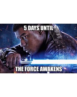 5 días para El Despertar de la Fuerza! 
